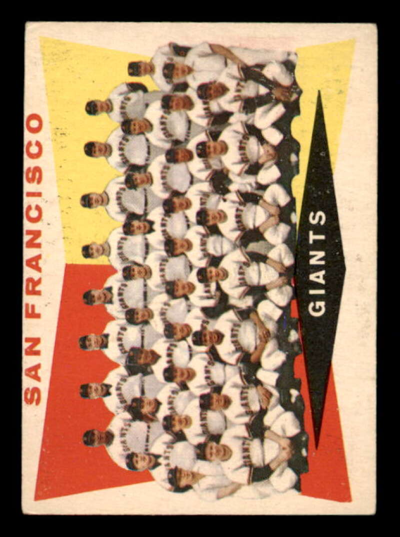 San Francisco Giants CL Card 1960 Topps #151 Image 1
