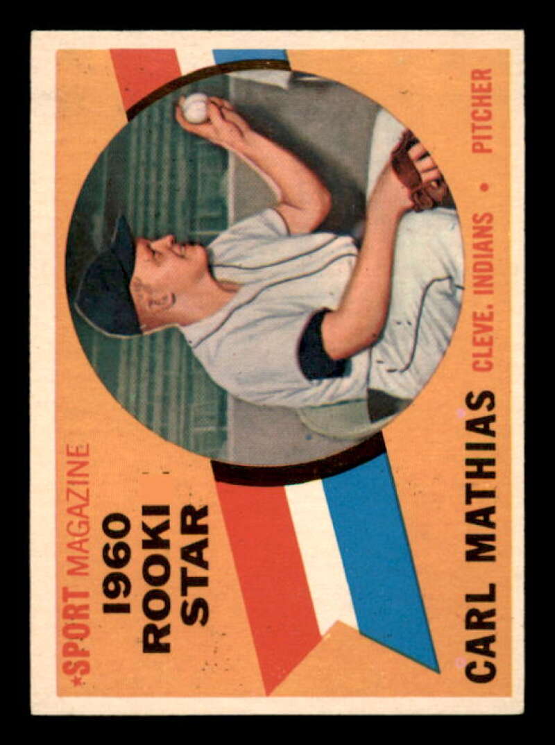 Carl Mathias RS Card 1960 Topps #139 Image 1