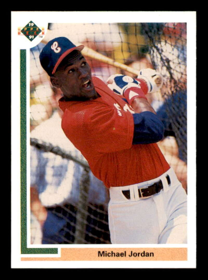 Michael Jordan SP Baseball Rookie Card 1991 Upper Deck #SP1 Image 1