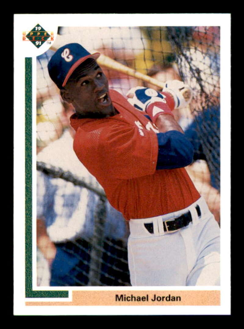 Michael Jordan SP Baseball Rookie Card 1991 Upper Deck #SP1 Image 1