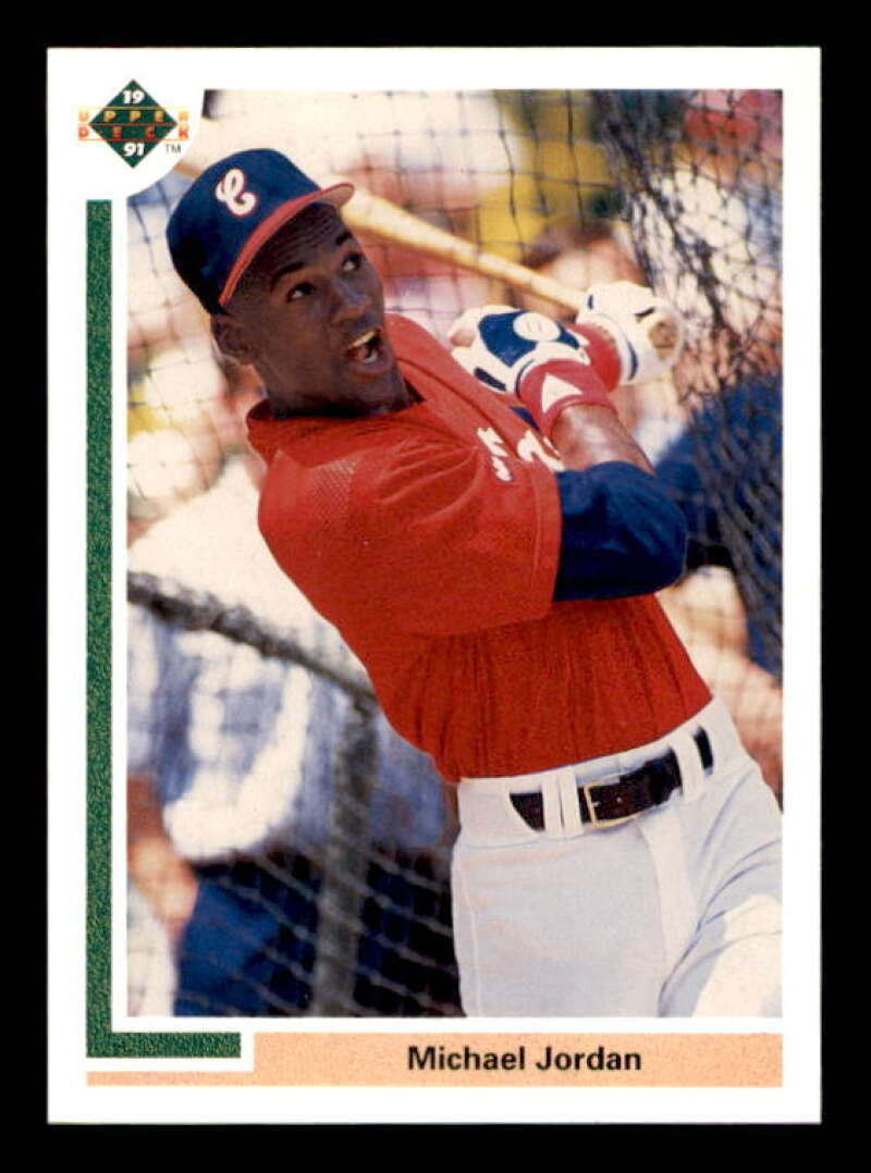 Michael Jordan SP Baseball Rookie Card 1991 Upper Deck #SP1 Image 1