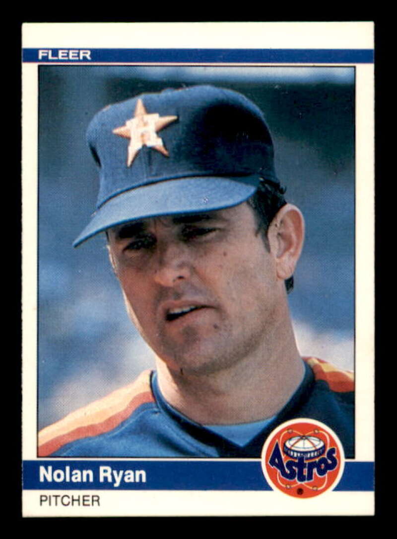 Nolan Ryan Card 1984 Fleer #239 Image 1