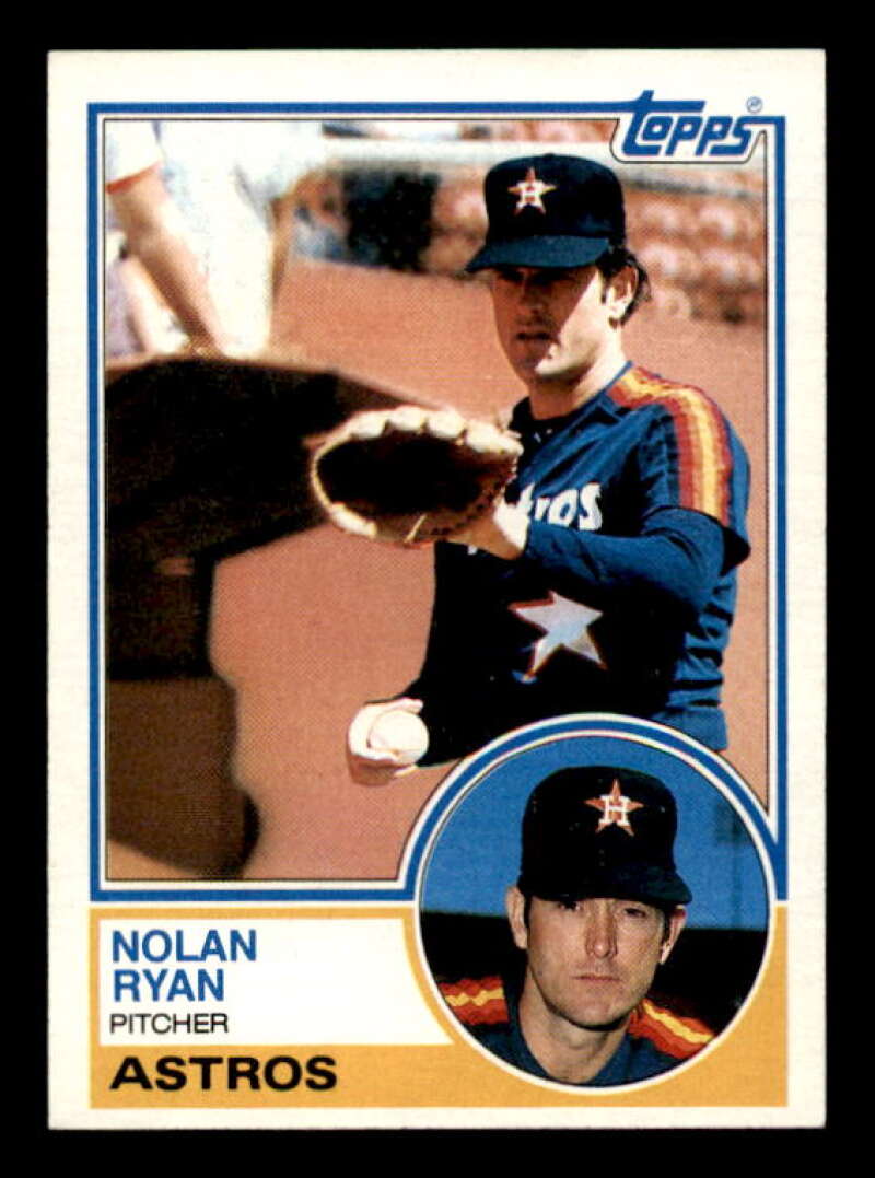 Nolan Ryan Card 1983 Topps #360 Image 1