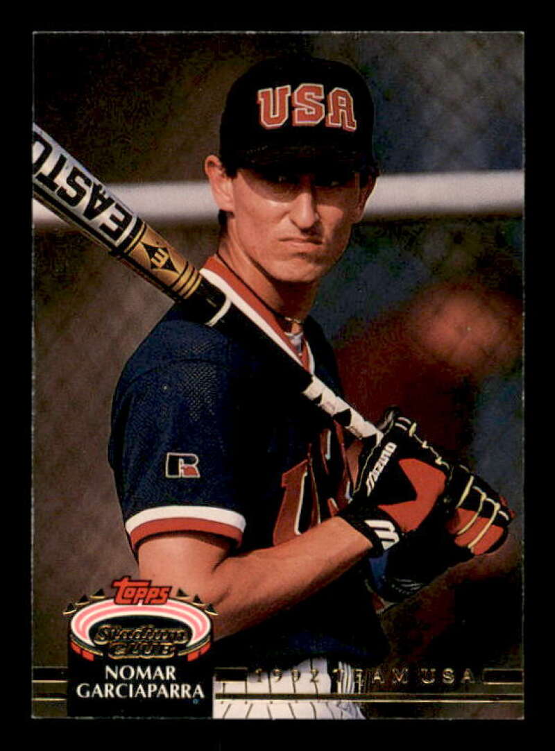 Nomar Garciaparra USA Rookie Card 1993 Stadium Club Murphy #93 Image 1