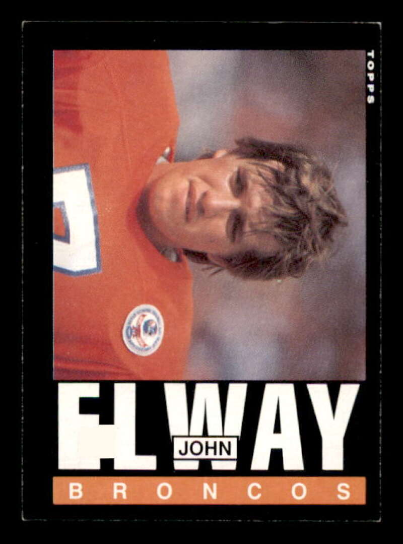 John Elway Card 1985 Topps #238 Image 1