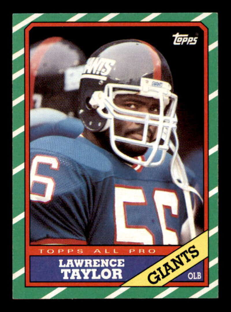 Lawrence Taylor AP Card 1986 Topps #151 Image 1