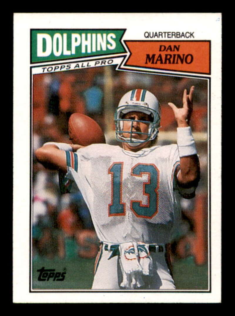 Dan Marino AP Card 1987 Topps #233 Image 1