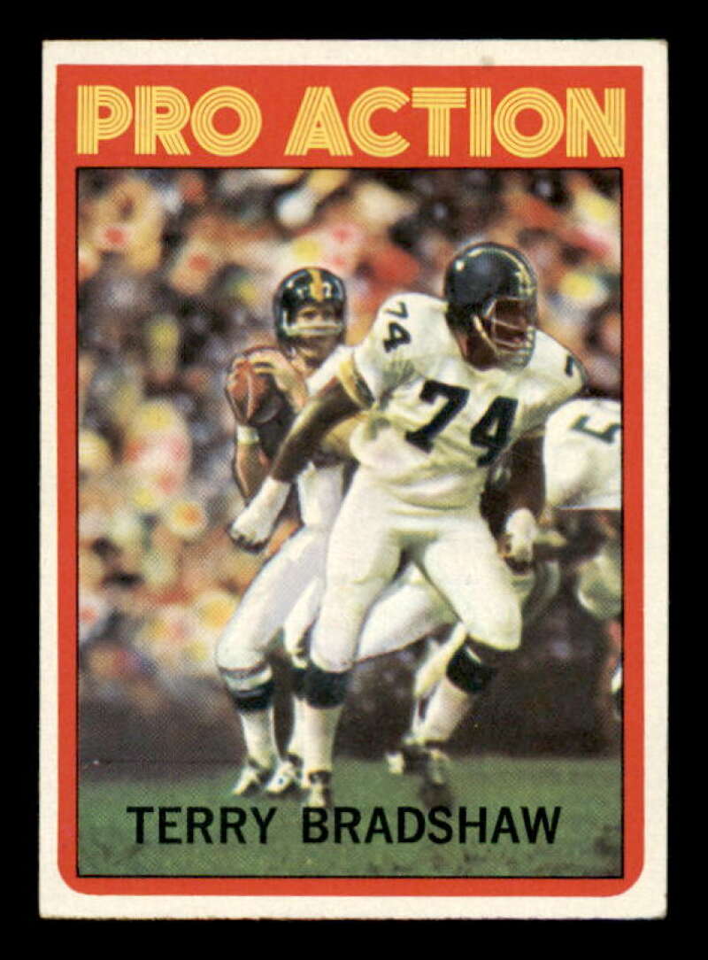 Terry Bradshaw IA Card 1972 Topps #120 Image 1