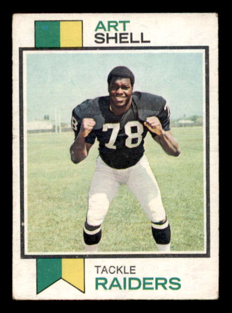 Art Shell Rookie Card 1973 Topps #77 Image 1