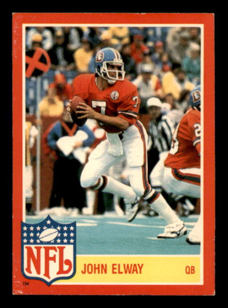 John Elway Card 1985 Topps Glossy Inserts #3 Image 1