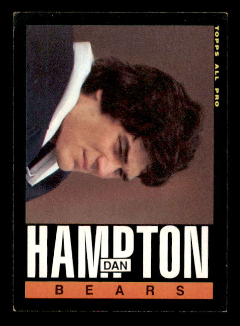 Dan Hampton AP Card 1985 Topps #30 Image 1