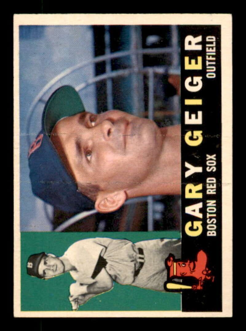 Gary Geiger Card 1960 Topps #184 Image 1