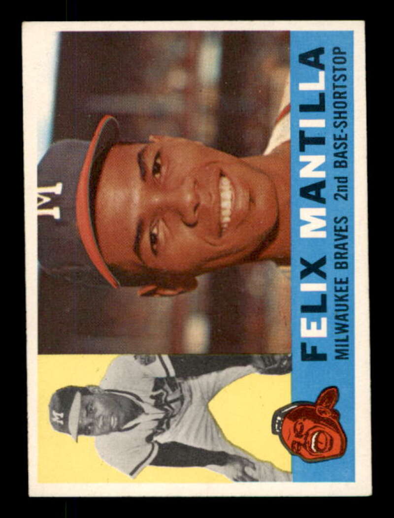 Felix Mantilla Card 1960 Topps #19 Image 1