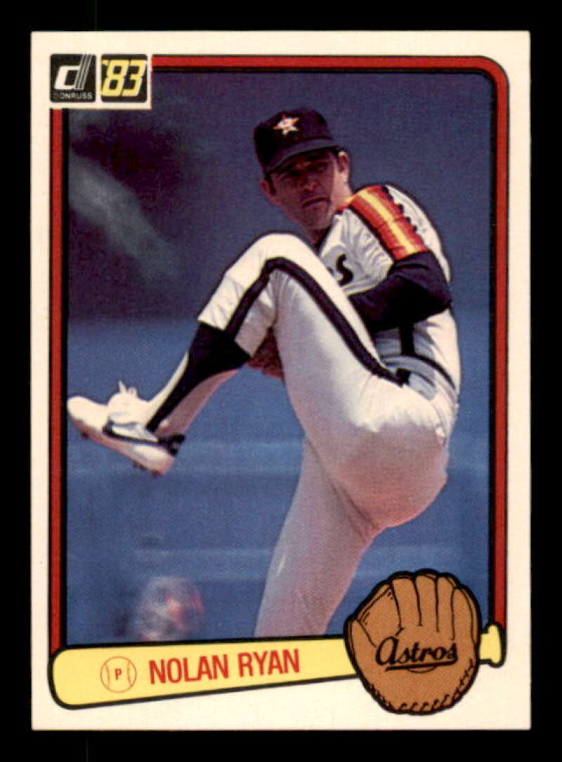 Nolan Ryan Card 1983 Donruss #118 Image 1