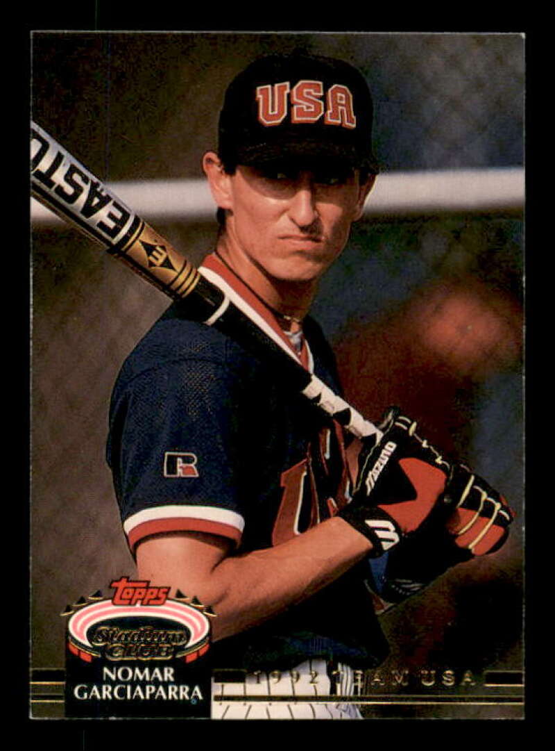 Nomar Garciaparra Rookie USA Card 1993 Stadium Club Murphy #93 Image 1