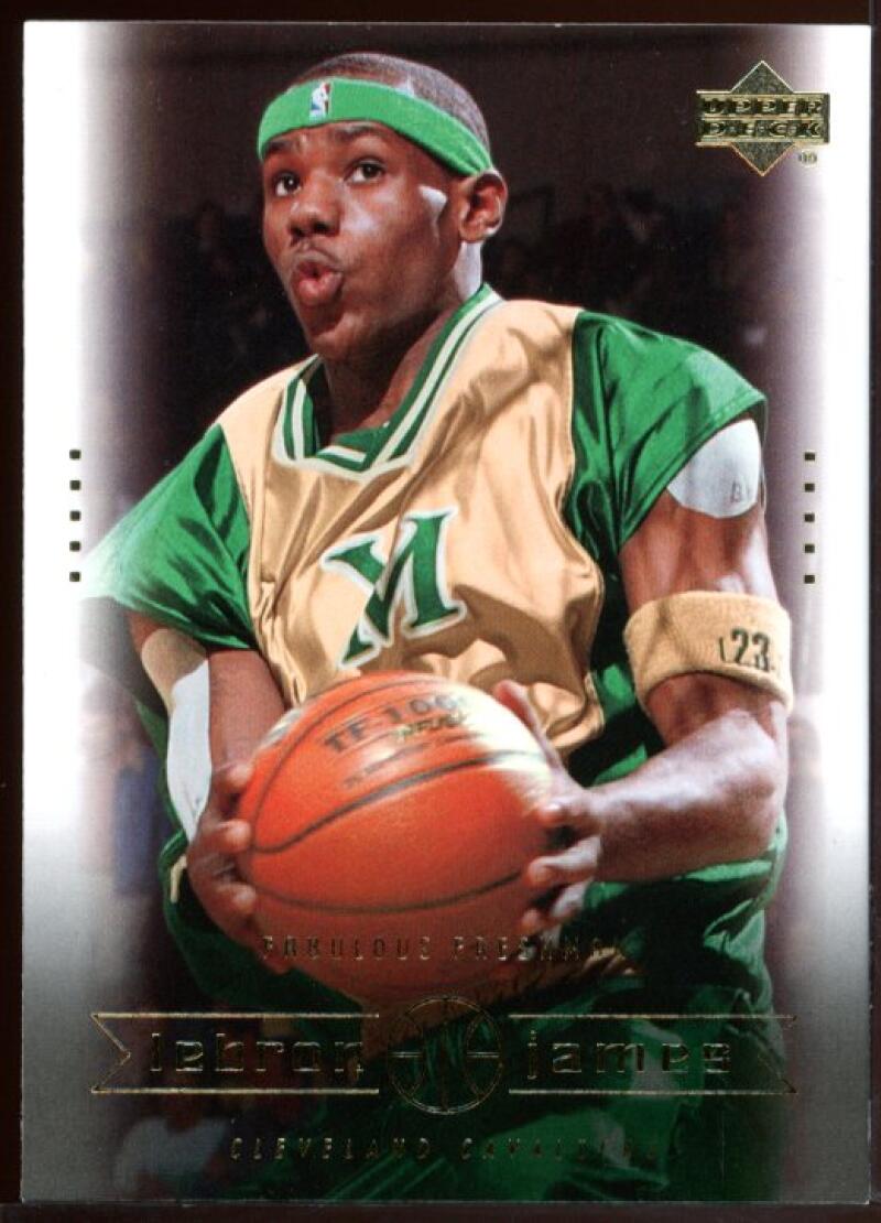 2003 Upper Deck #1 Fabulous Freshman LeBron James Cavaliers Rookie Image 1