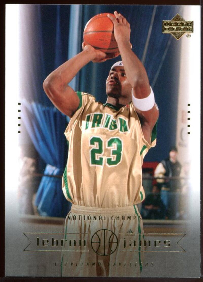 2003 Upper Deck #5 National Champs Lebron James Cavaliers Rookie Card Image 1