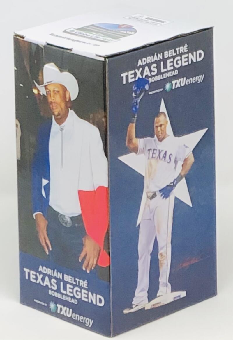 2021 Texas Rangers Legend Adrian Beltre BobbleHead Image 1