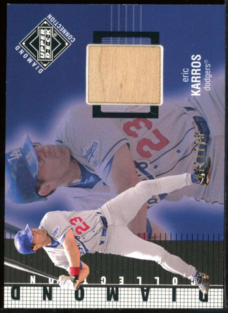 Eric Karros DC Bat Card 2002 Upper Deck Diamond Connection #379 Image 1