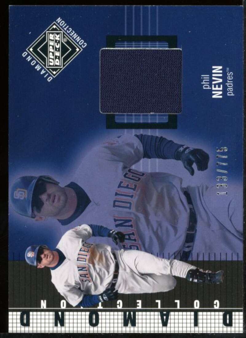 Phil Nevin DC Jsy Card 2002 Upper Deck Diamond Connection #541 Image 1