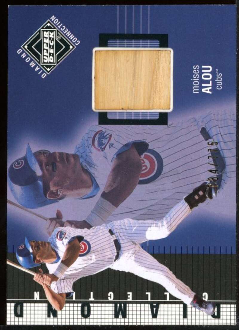 Moises Alou DC Bat Card 2002 Upper Deck Diamond Connection #384 Image 1