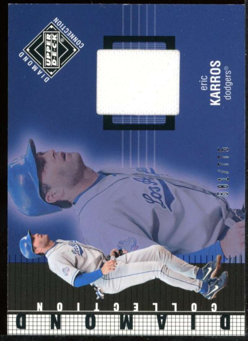 Eric Karros DC Jsy Card 2002 Upper Deck Diamond Connection #539 Image 1