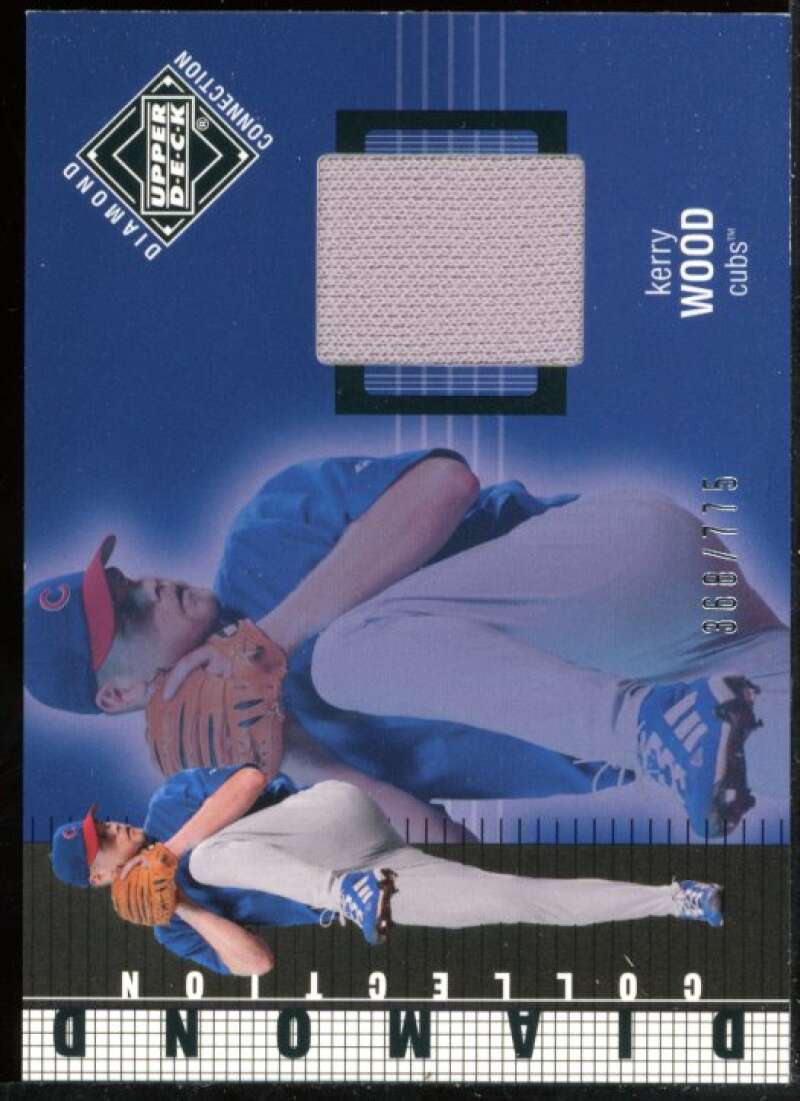 Kerry Wood DC Jsy Card 2002 Upper Deck Diamond Connection #546 Image 1