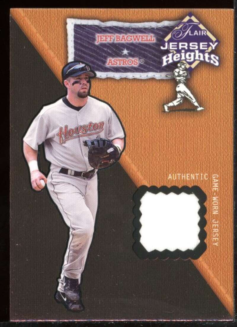 Jeff Bagwell * Card 2002 Flair Jersey Heights #2 Image 1