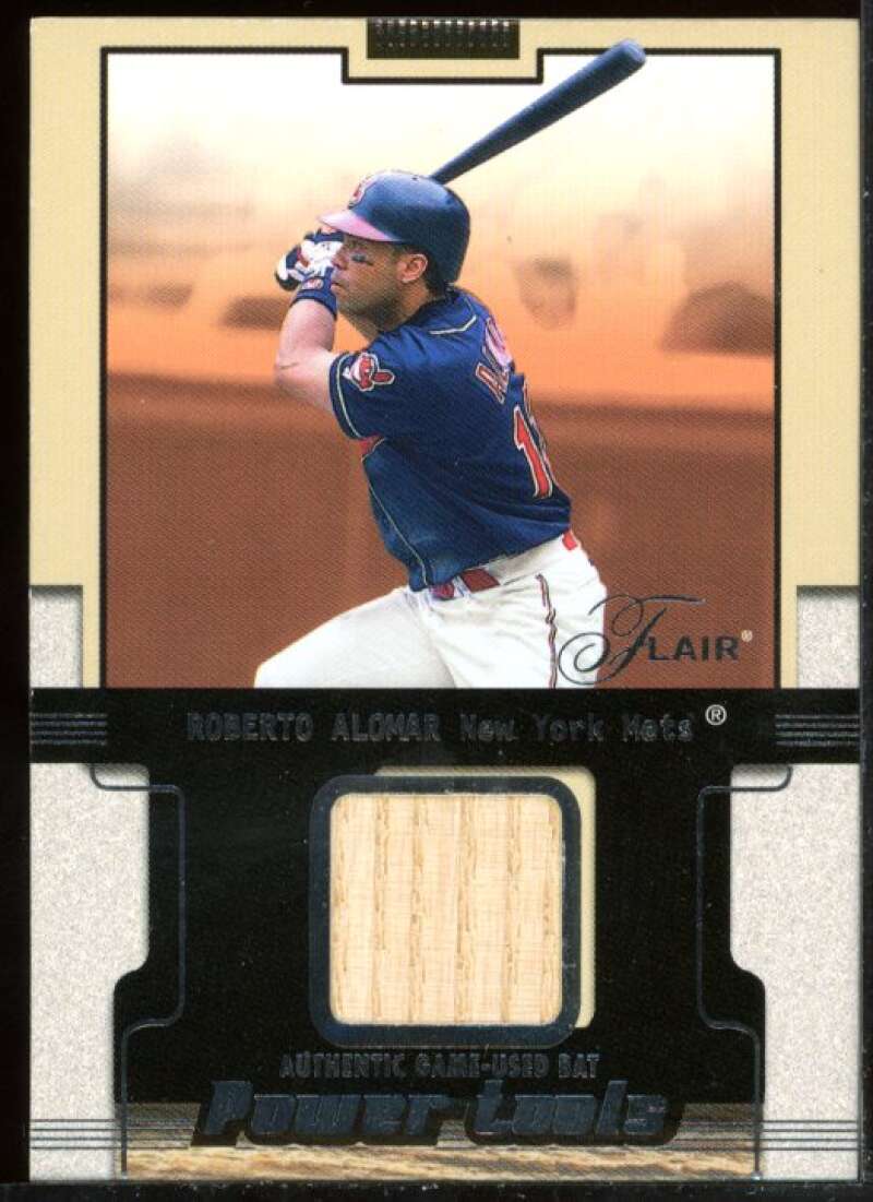 Roberto Alomar Card 2002 Flair Power Tools Bats #1 Image 1