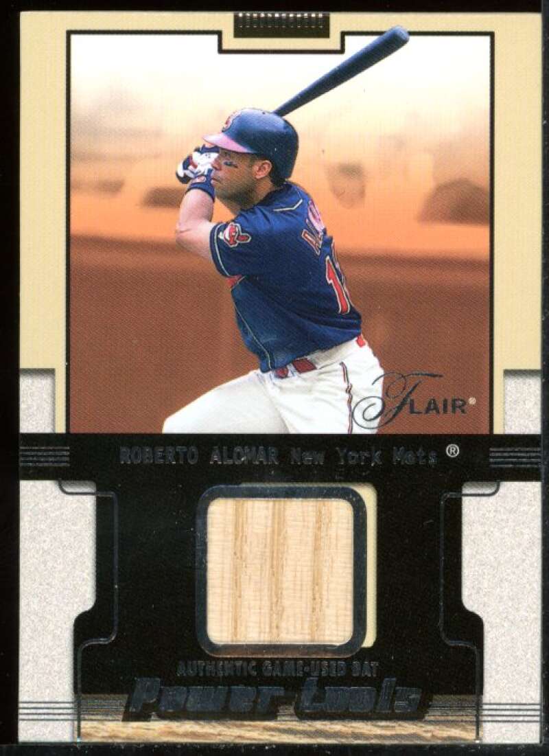 Roberto Alomar Card 2002 Flair Power Tools Bats #1 Image 1