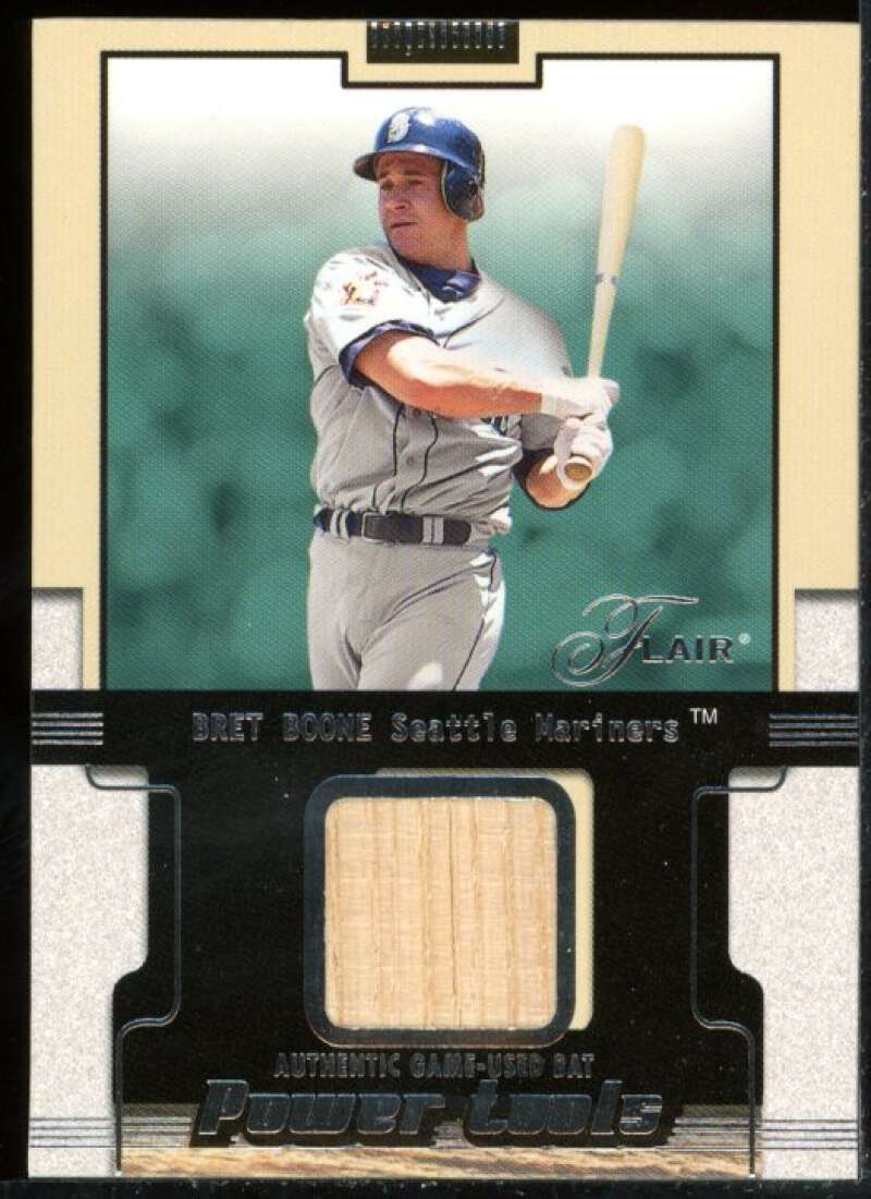 Bret Boone Card 2002 Flair Power Tools Bats #5 Image 1