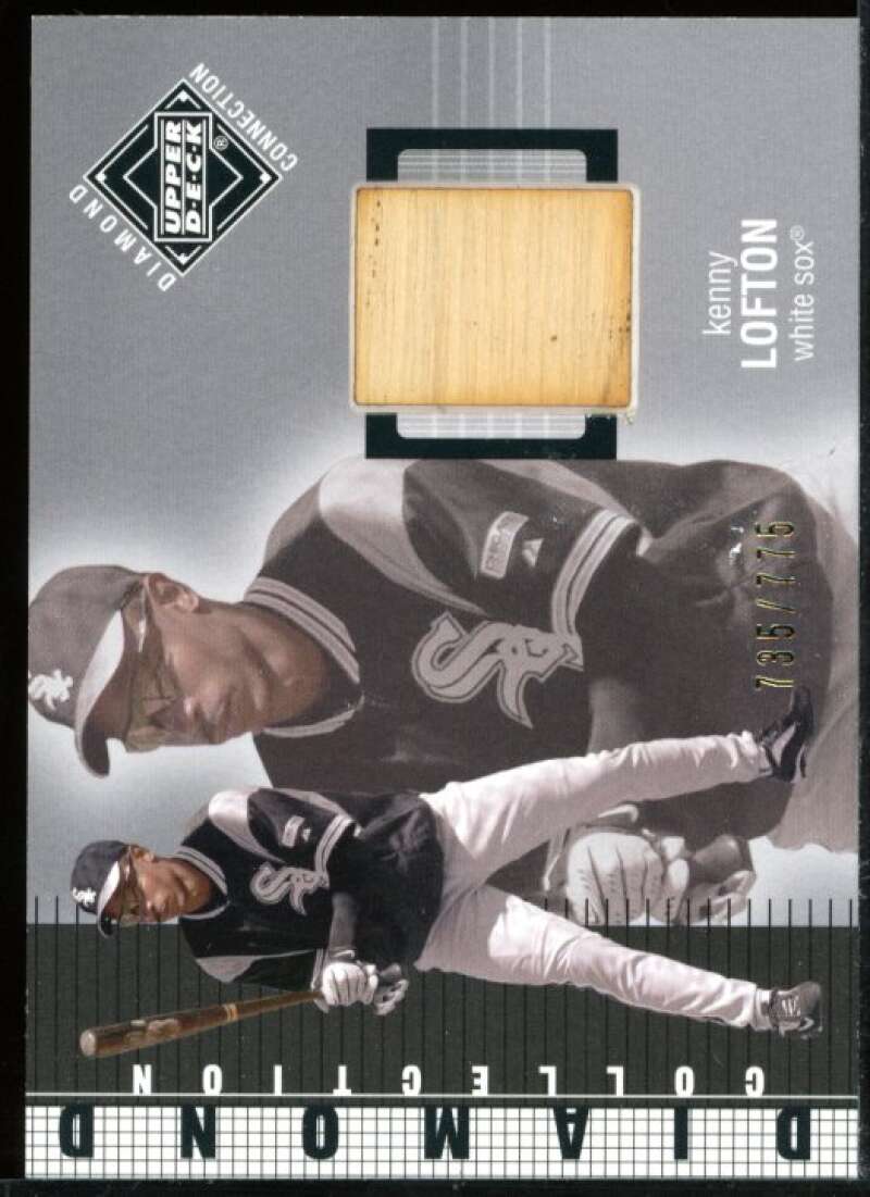 Kenny Lofton DC Bat Card 2002 Upper Deck Diamond Connection #431 Image 1