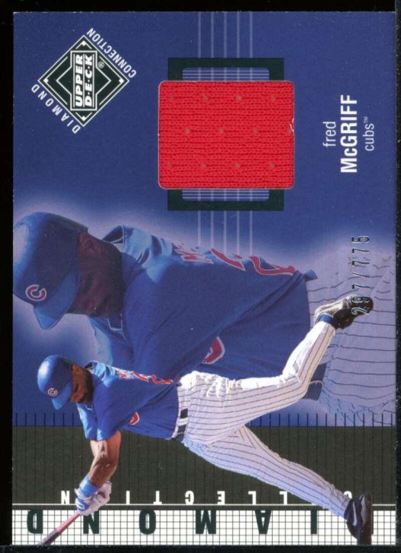 Fred McGriff DC Jsy Card 2002 Upper Deck Diamond Connection #217 Image 1