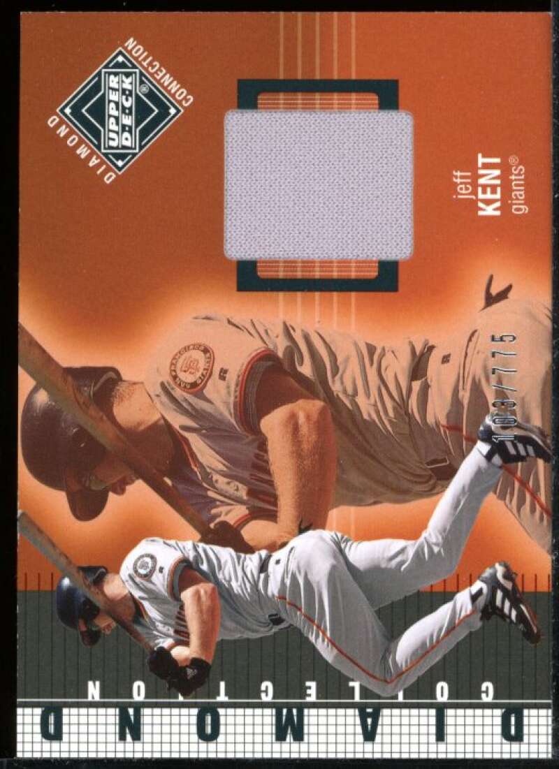 Jeff Kent DC Jsy Card 2002 Upper Deck Diamond Connection #225 Image 1