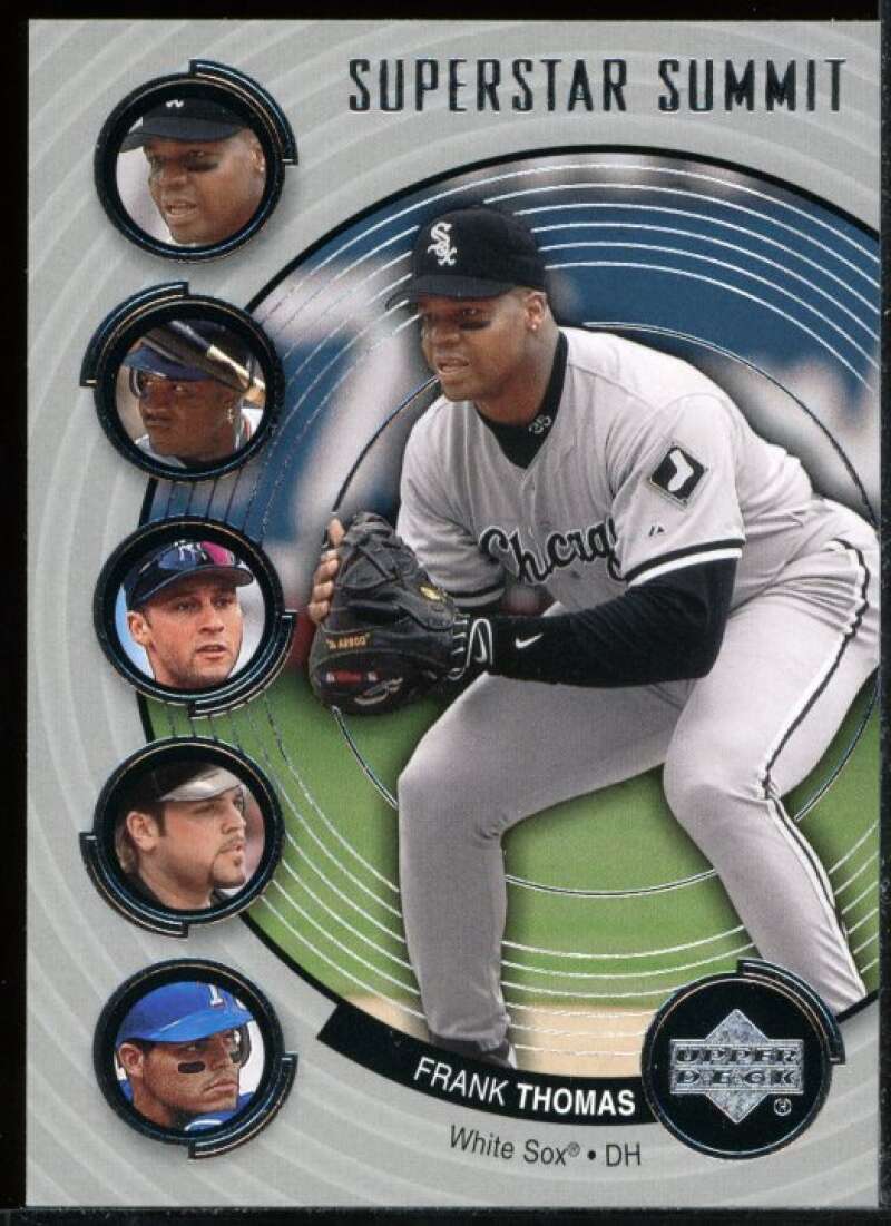 Frank Thomas Card 2002 Upper Deck Superstar Summit II #SS15 Image 1