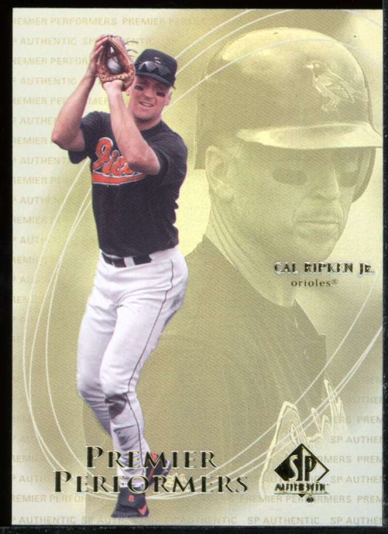 Cal Ripken Card 2000 SP Authentic Premier Performers #PP3 Image 1