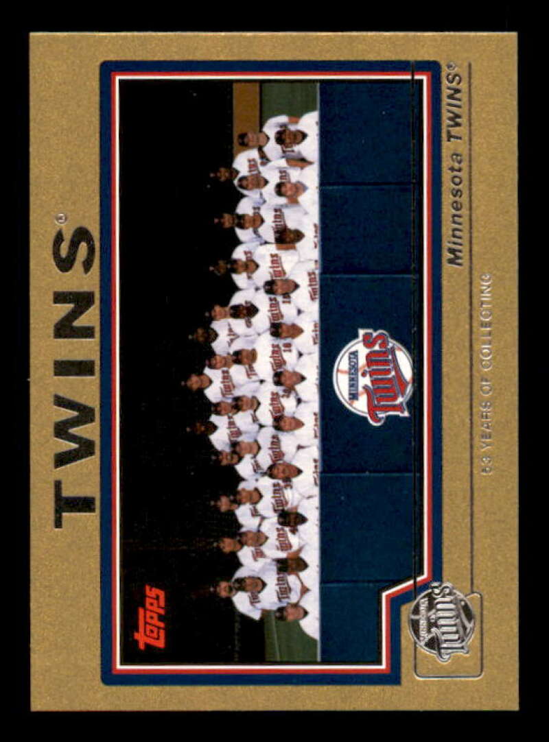 Minnesota Twins TC Card 2004 Topps Gold #654 Image 1
