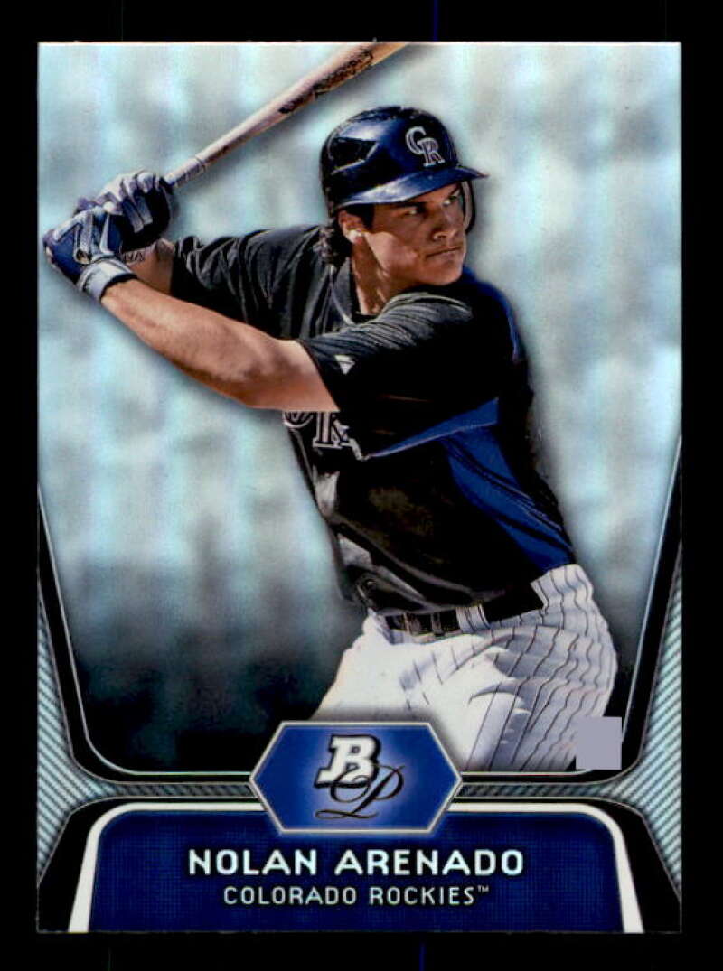 Nolan Arenado Rookie Card 2012 Bowman Platinum Prospects #BPP2 Image 1