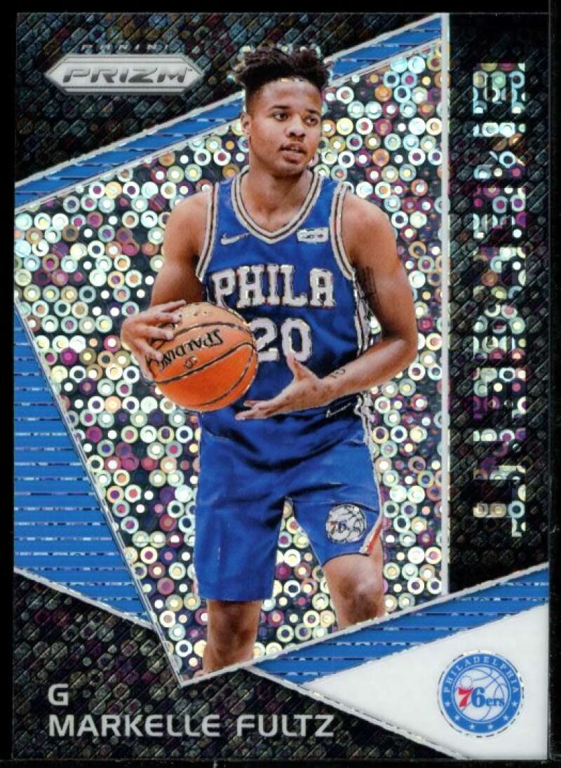 Markelle Fultz Card 2017-18 Panini Prizm Emergent Prizms Fast Break #1 Image 1