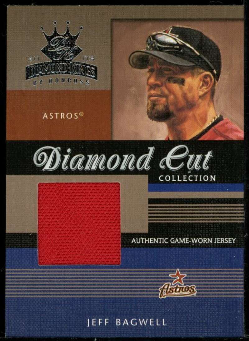 Jeff Bagwell Jsy Card 2003 Diamond Kings Diamond Cut Collection #DC67 /500 Image 1