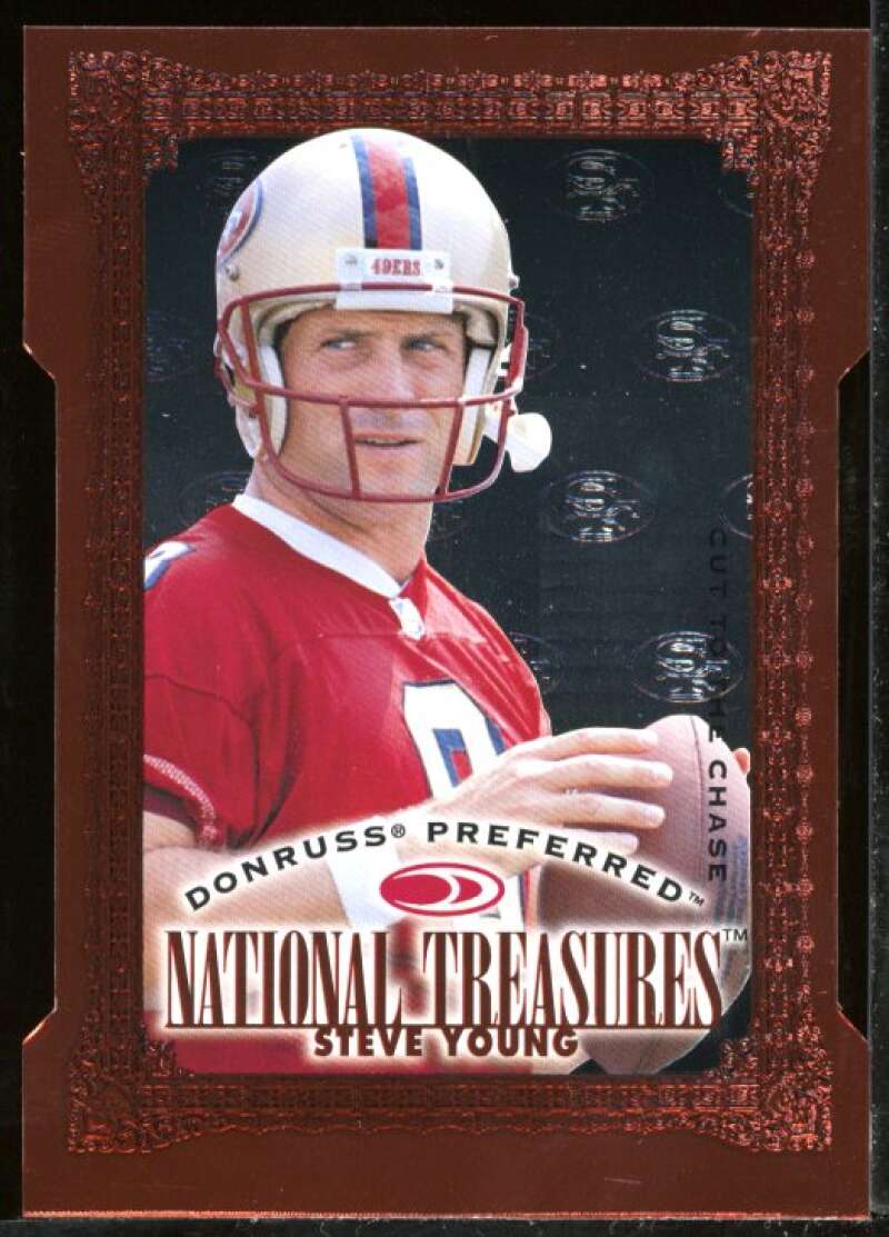 Steve Young NT B Card 1997 Donruss Preferred Cut To The Chase #138 Image 1