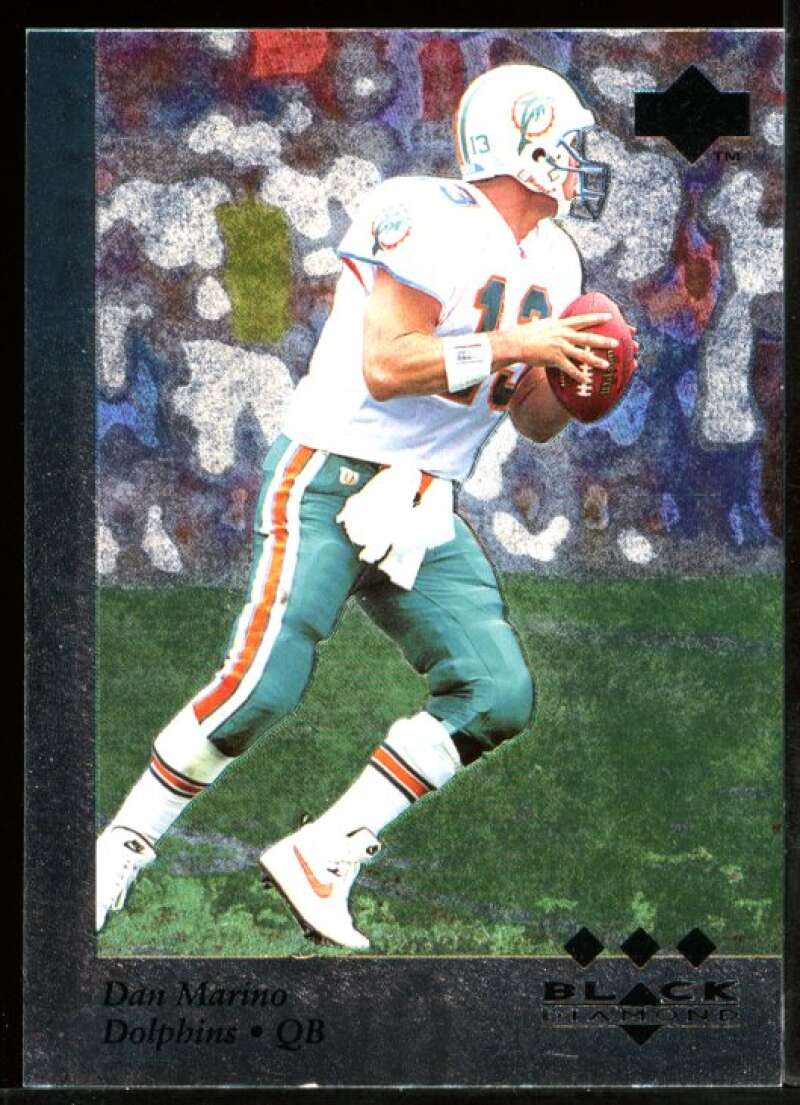 Dan Marino Card 1997 Black Diamond #158