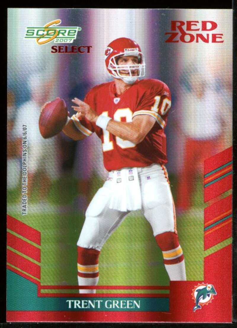 Trent Green Card 2007 Select Red Zone #258 Image 1