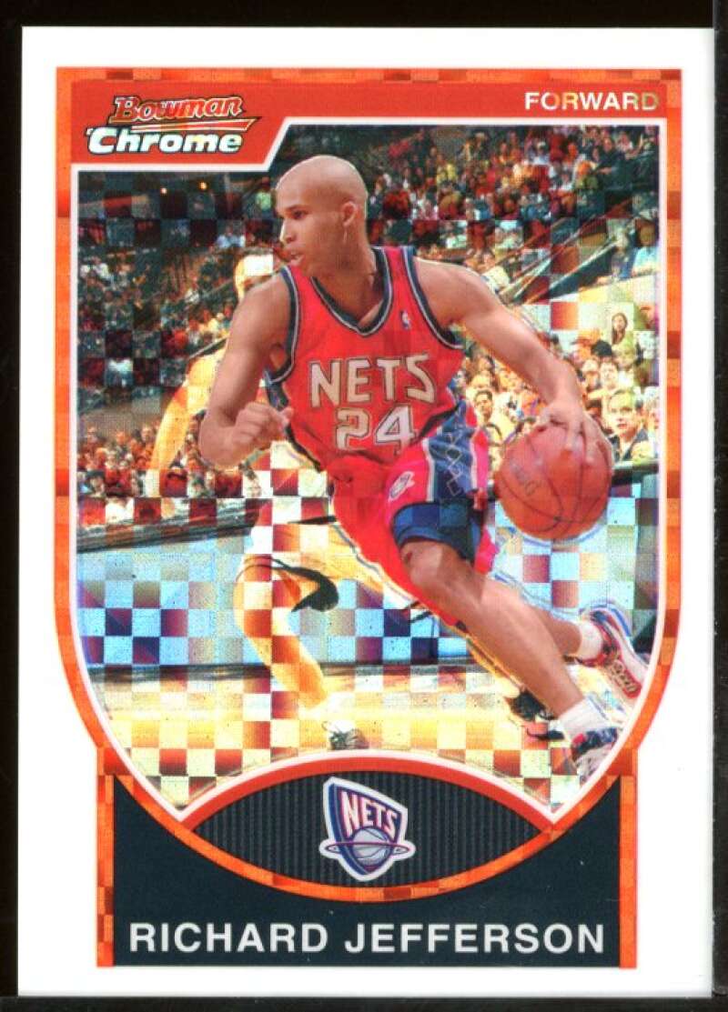 Richard Jefferson Card 2007-08 Bowman Chrome X-Fractors #94 Image 1