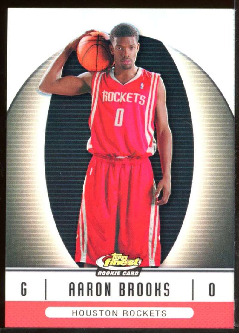 Aaron Brooks Rookie Card 2006-07 Finest Refractors #126 Image 1