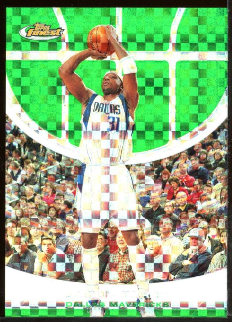 Jason Terry Card 2005-06 Finest X-Fractors Green #59 Image 1