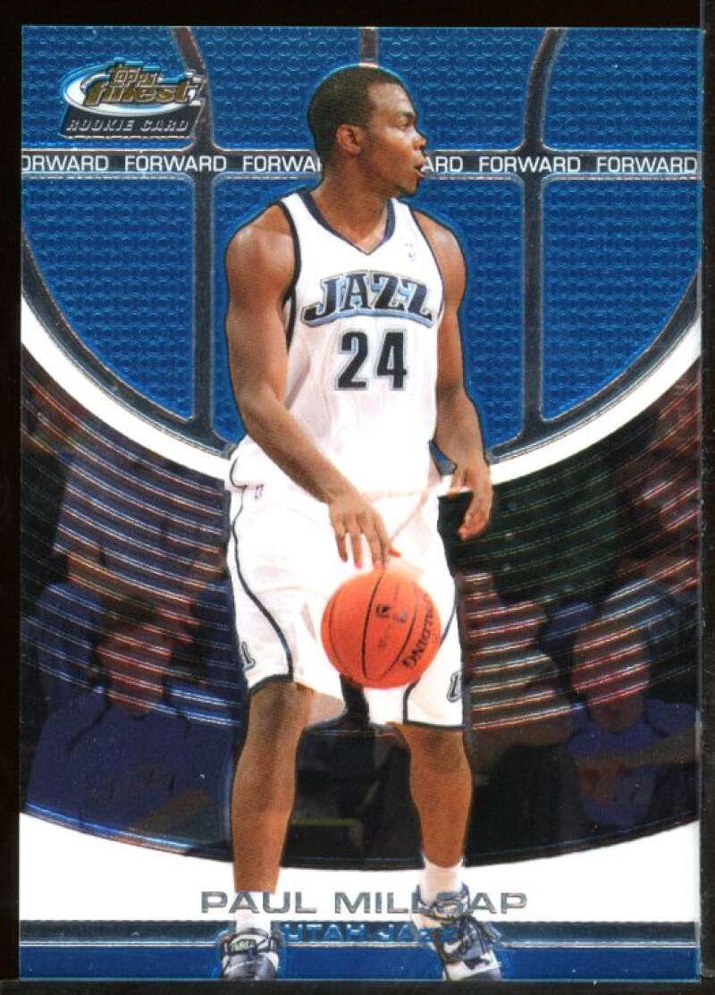 Paul Millsap Rookie Card 2005-06 Finest #169 Image 1