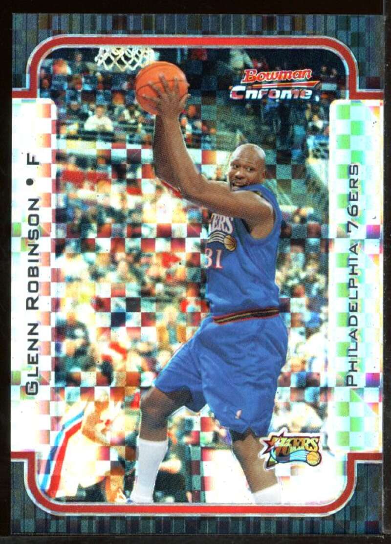 Glenn Robinson Card 2003-04 Bowman Chrome X-fractors #2 Image 1