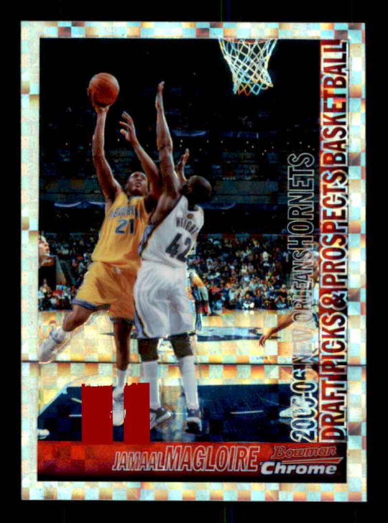 Jamaal Magloire Card 2005-06 Bowman Chrome X-Fractors #39 Image 1