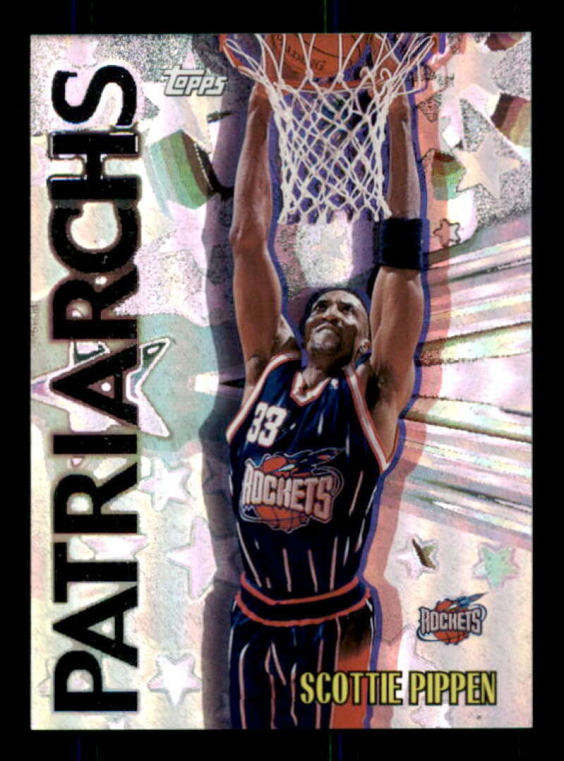 Scottie Pippen Card 1999-00 Topps Patriarchs #P4 Image 1